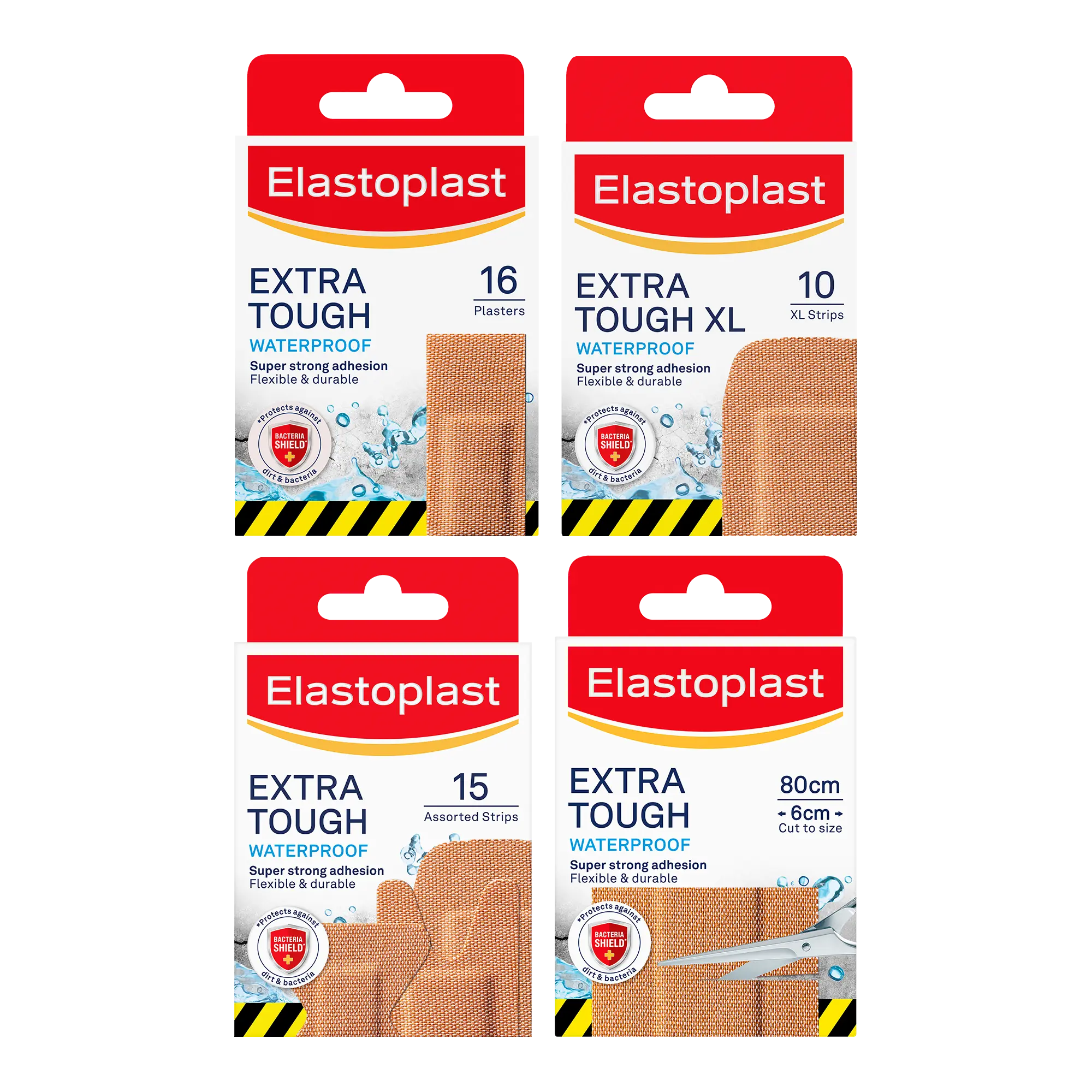 4 x Hansaplast Corn Plaster Strips, Corn Removal Plaster (size: 76