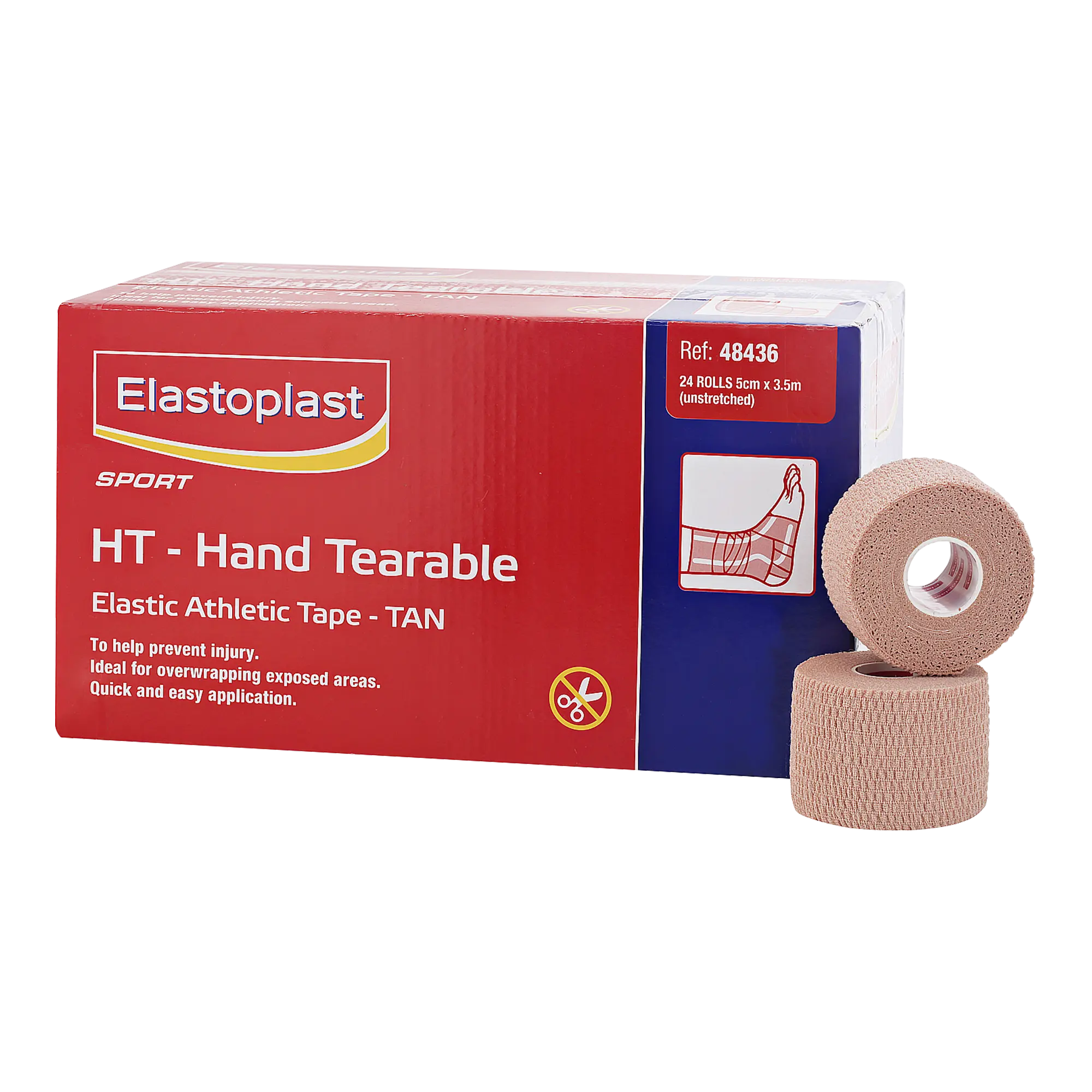Elastic Adhesive Bandages, Tear Light EAB
