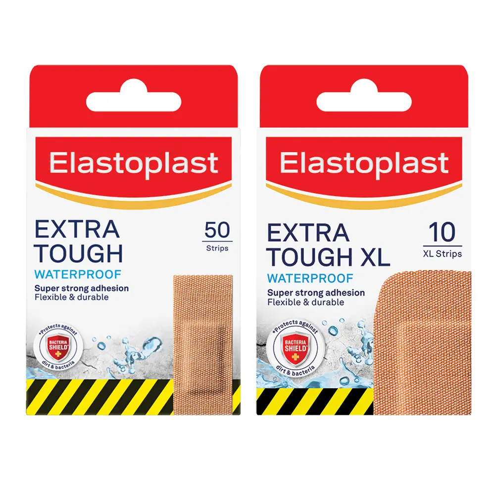 Extra Tough Waterproof Plasters | Elastoplast