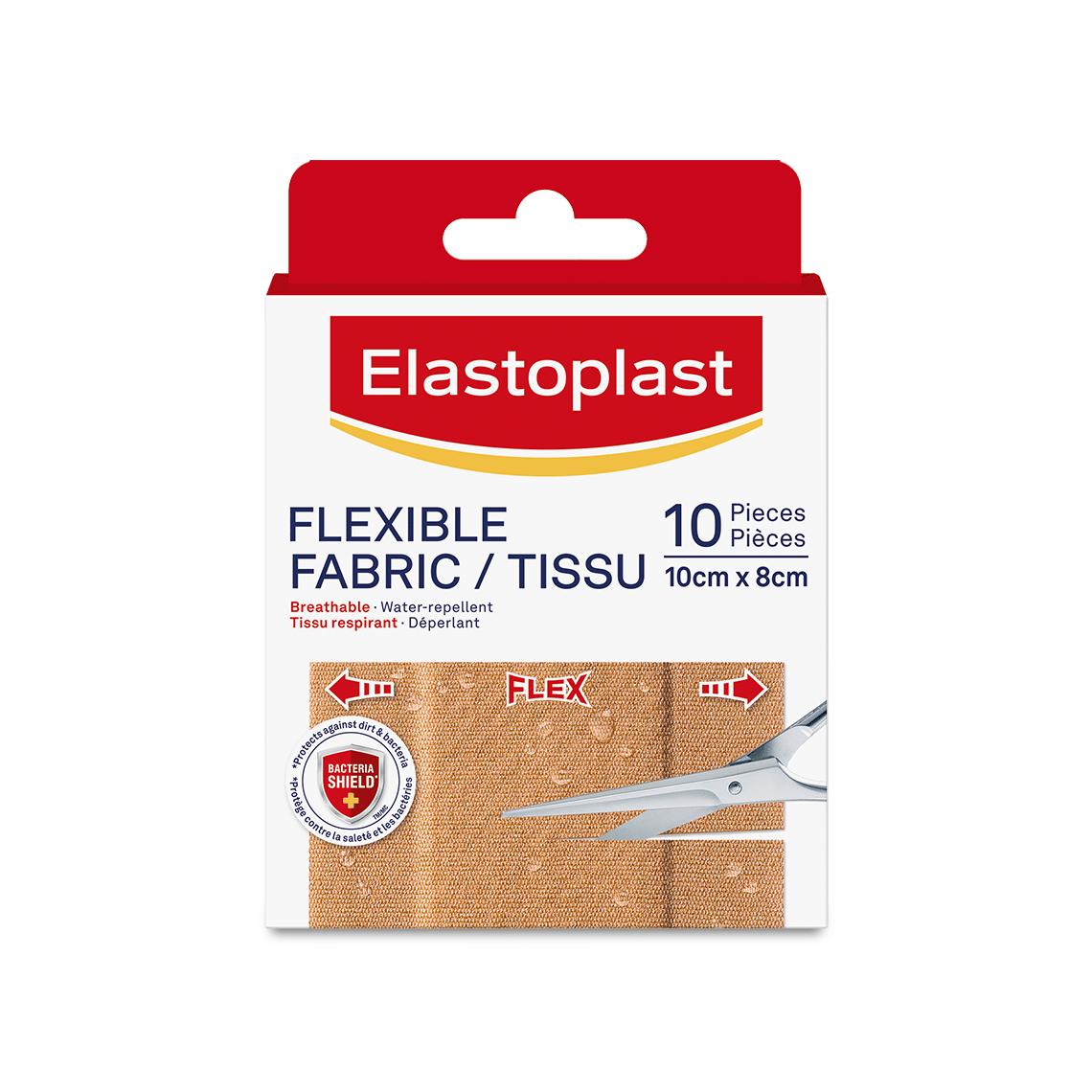 Elastoplast 360° Care-Guard Fabric Strip 50 Assorted Sizes - 50 ea