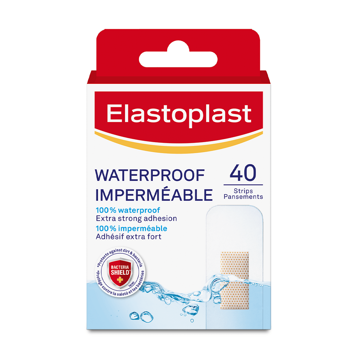 Elastoplast Waterproof Bandage Wound Protection