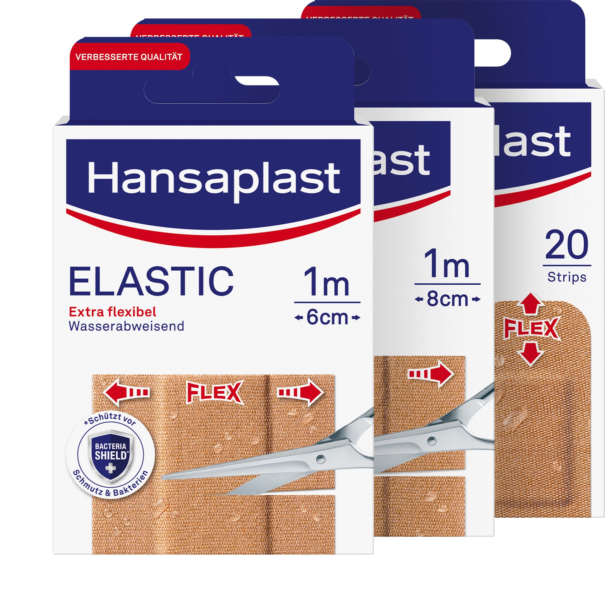Elastic Pflaster für eine flexible Wundversorgung - Hansaplast