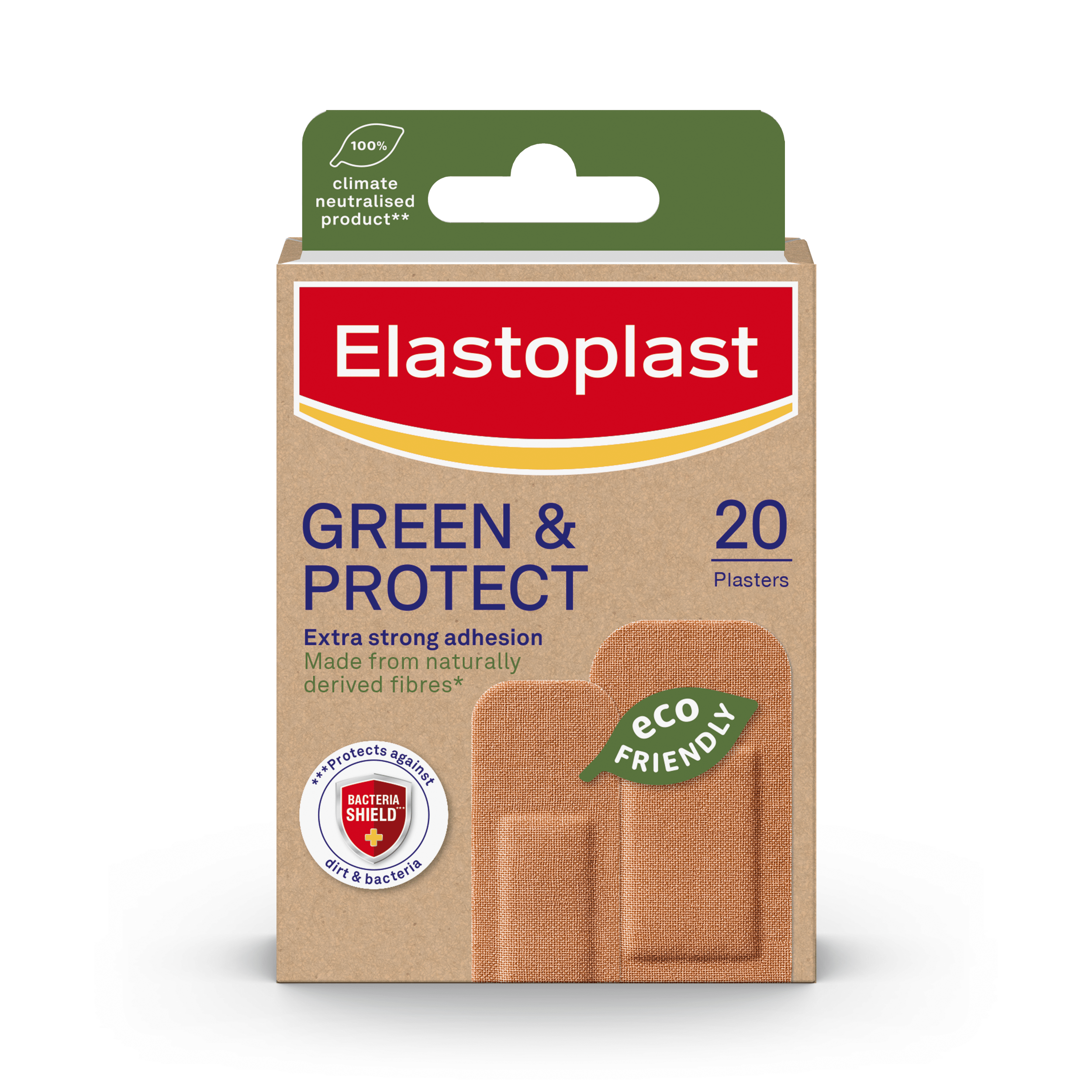 Elastoplast Green & Protect Plasters