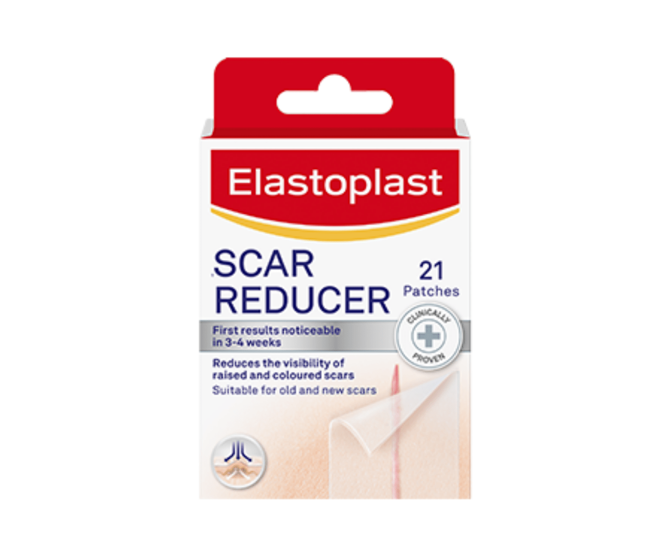 Packshot of Elastoplast Scar Reducer