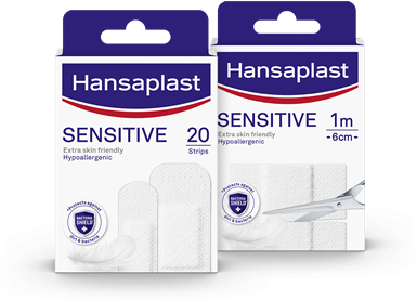 Hansaplast sensitive flasteri