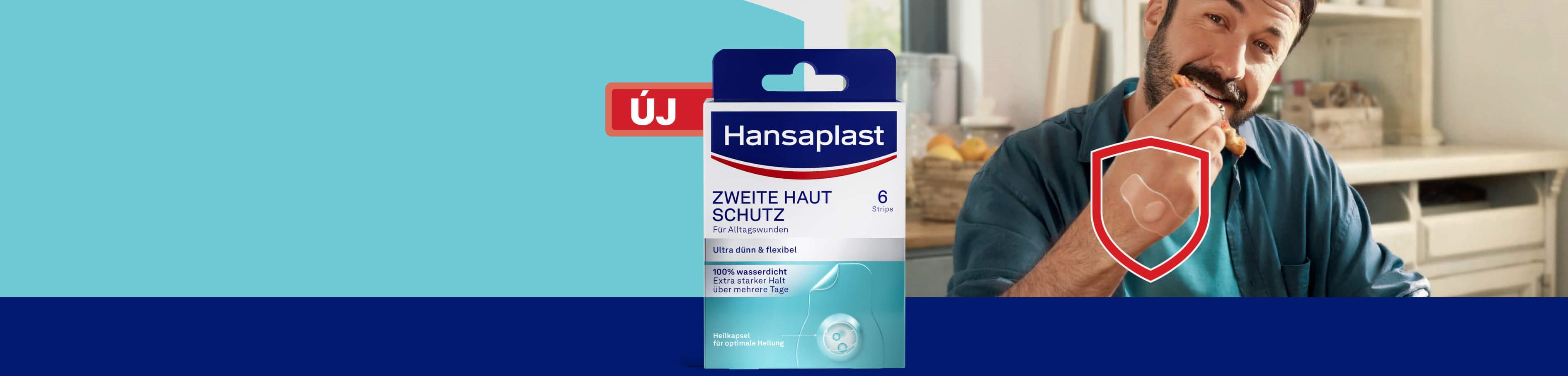 Hansaplast új generációs hidrokolloidos sebtapasz