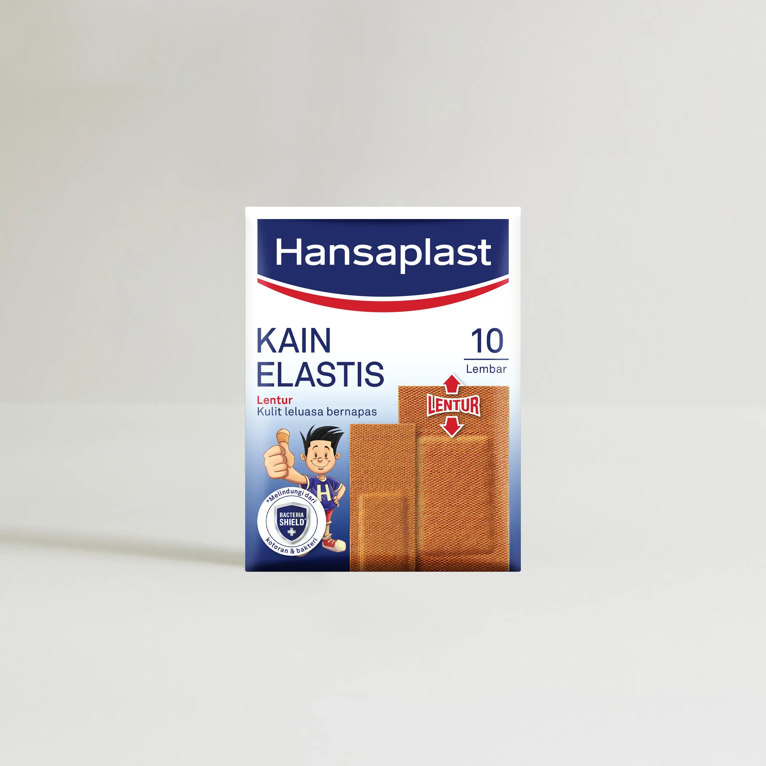 Hansaplast Kain Elastis melindungi luka dari debu dan kotoran