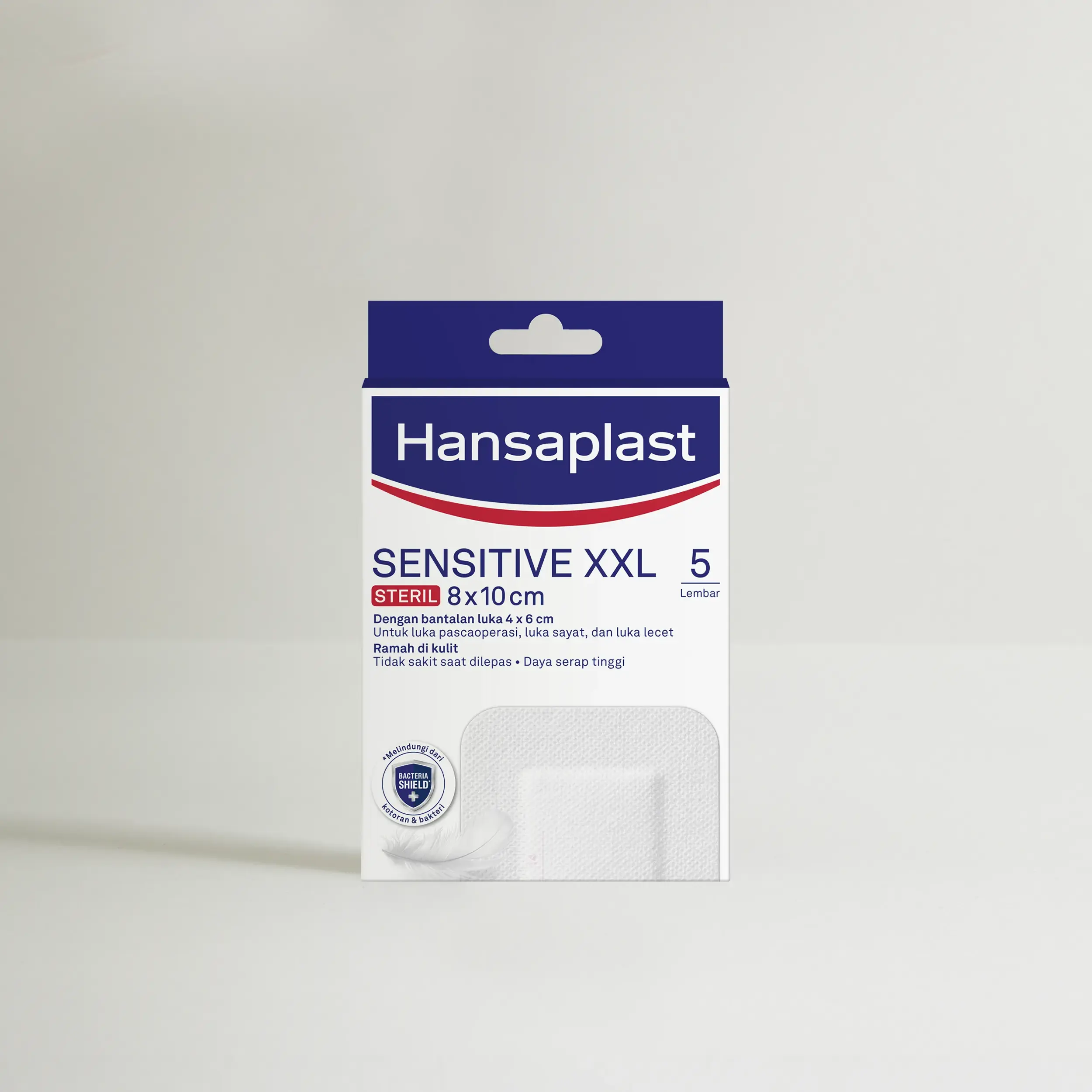 Lindungi luka di kulit sensitif pakai Hansaplast Sensitive XXL