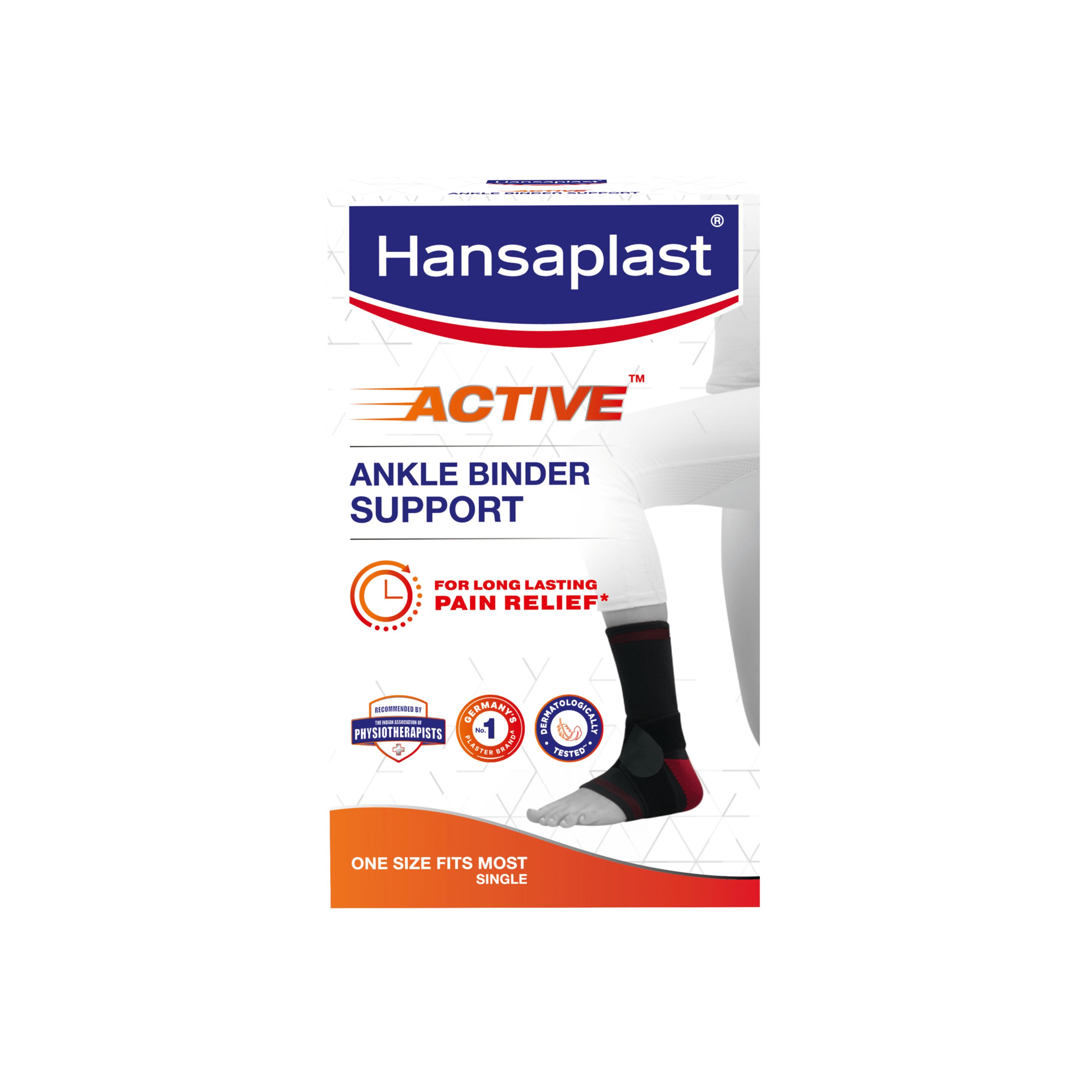 Elastic Ankle Binder Support for Sprain & Injuries | Hansaplast India