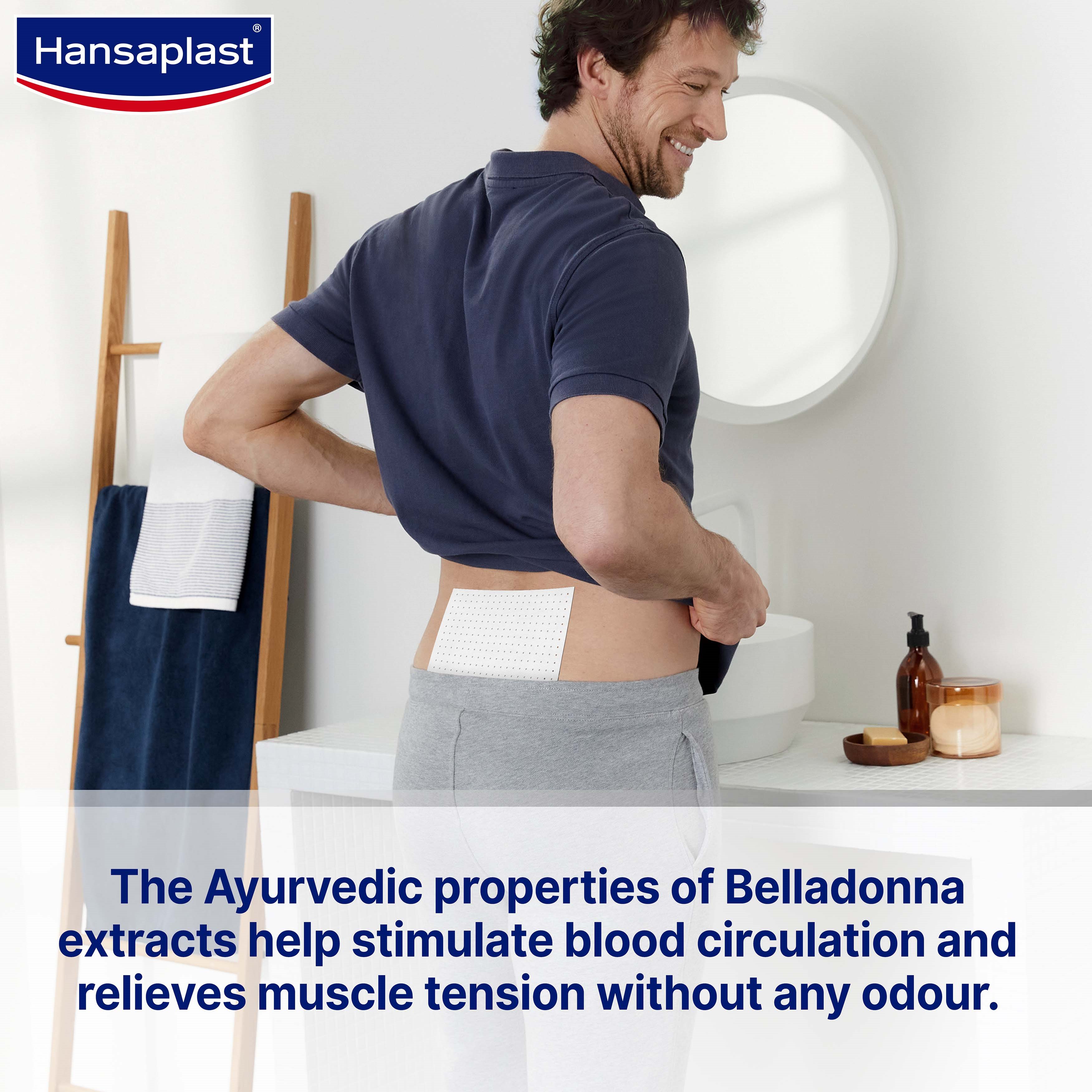 belladonna heat plasters for blood circulation