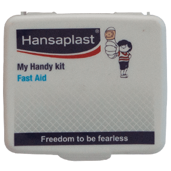 First Aid Kit Box: My Handy Kit - 1| Pocket-size, travel friendly first aid box | Hansaplast India