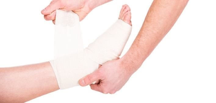 Support van de enkel