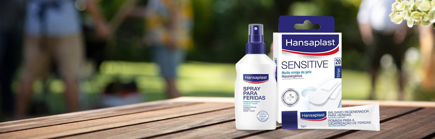 rotina de cuidado Hansaplast