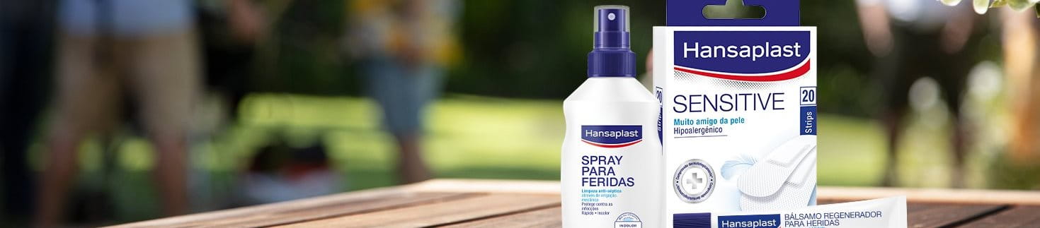 rotina de cuidado Hansaplast