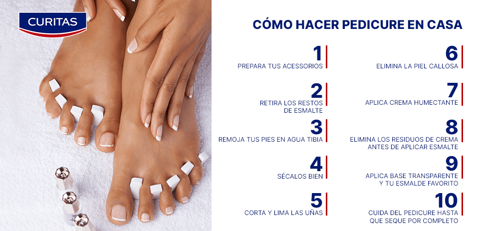 10 pasos para hacer tu pedicure en casa