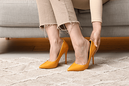 Consejos para caminar con zapatos altos