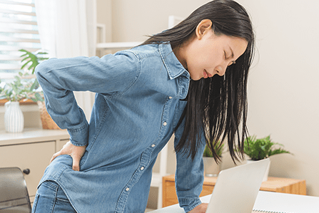 Dolor de espalda en el trabajo