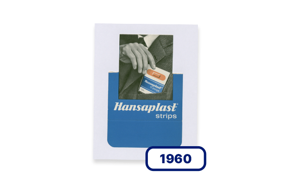 Curitas 100 años: Primeras "Tiras Hansaplast"