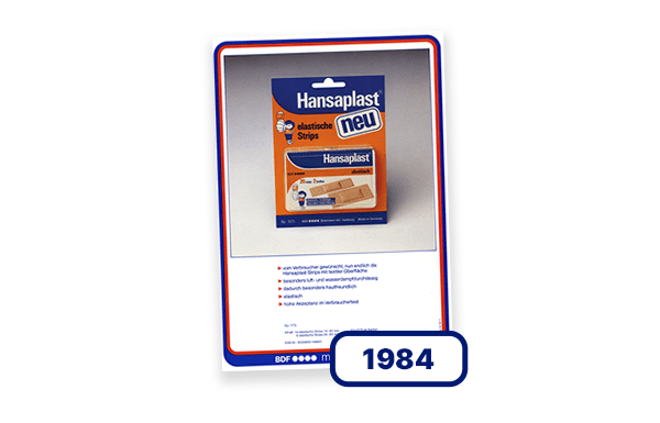 Curitas 100 años: Lanzamiento de venditas Hansaplast elásticas