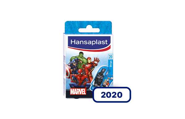 Curitas 100 años: Nova línea de curitas superhéroes MARVEL