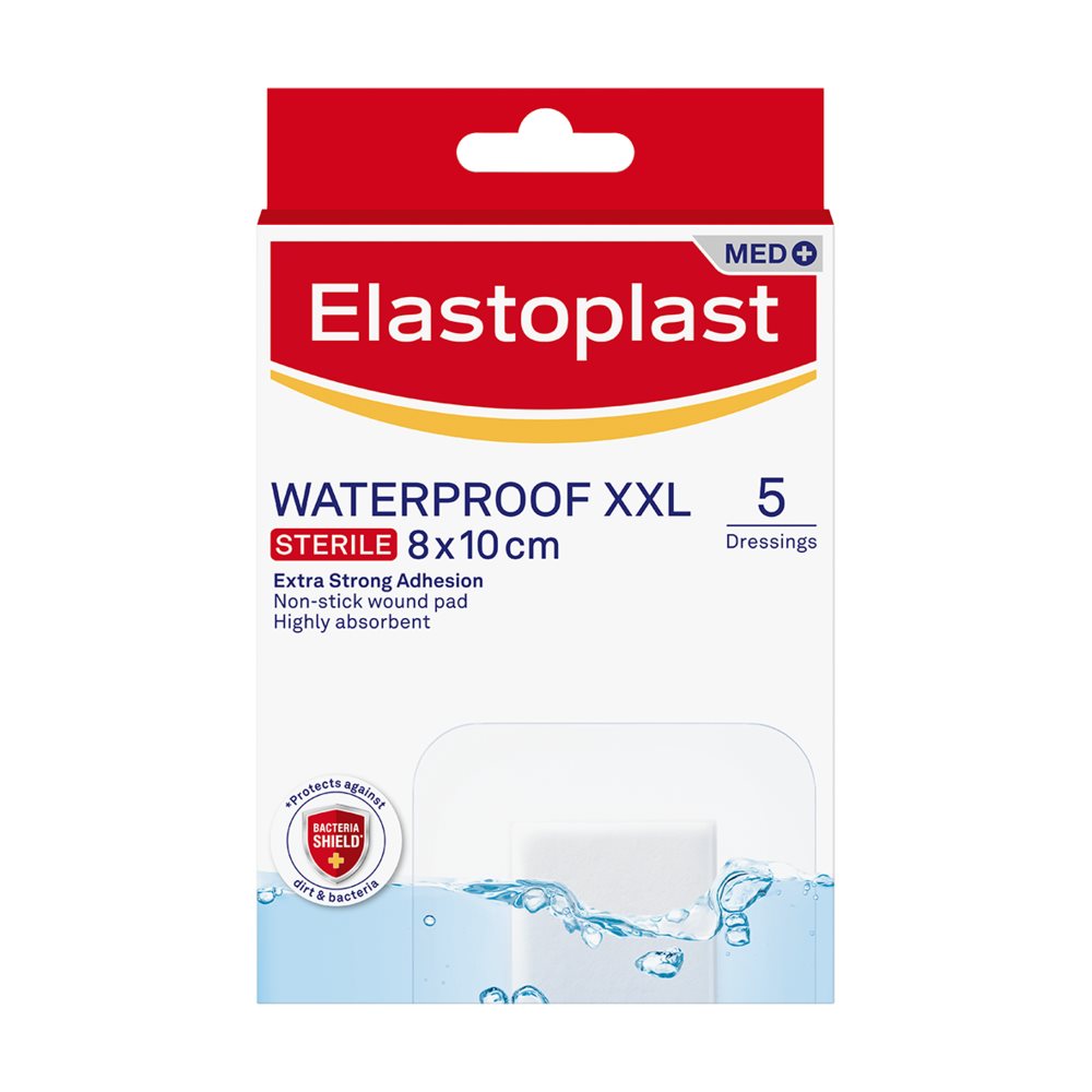 Elastoplast Waterproof XXL Plasters