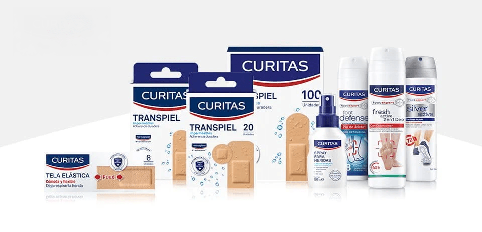 Productos para heridas Curitas
