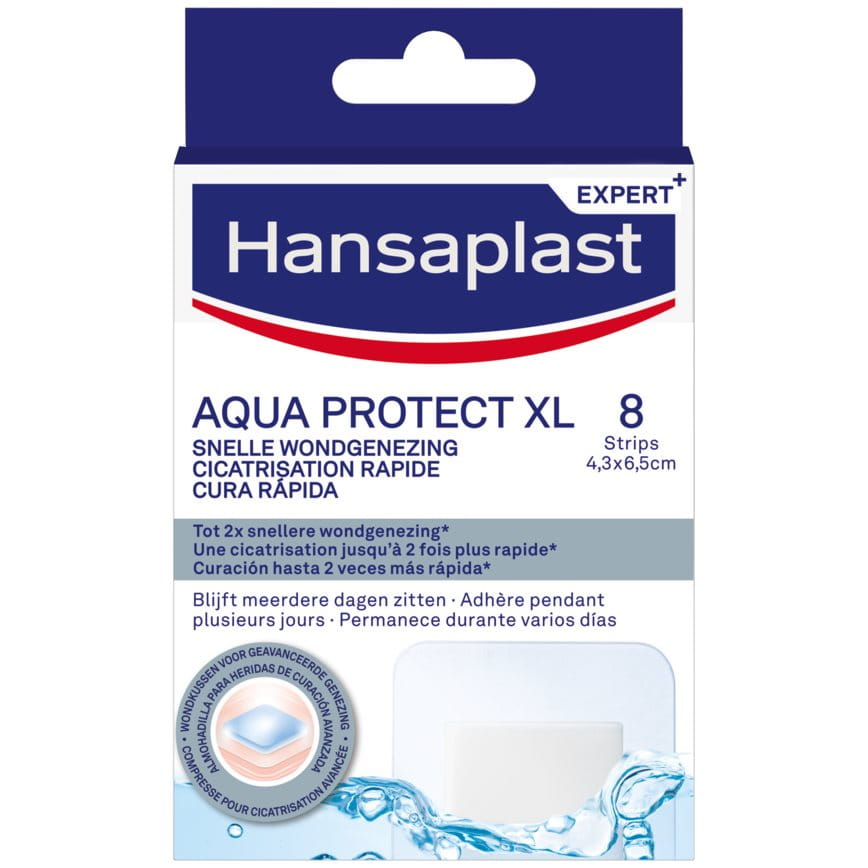 Pansements Aqua Protect Cicatrisation Rapide XL 8PC