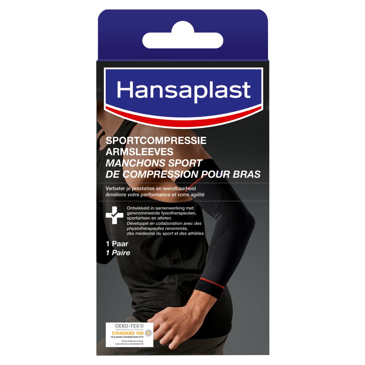 Sportcompressie armsleeves - Hansaplast