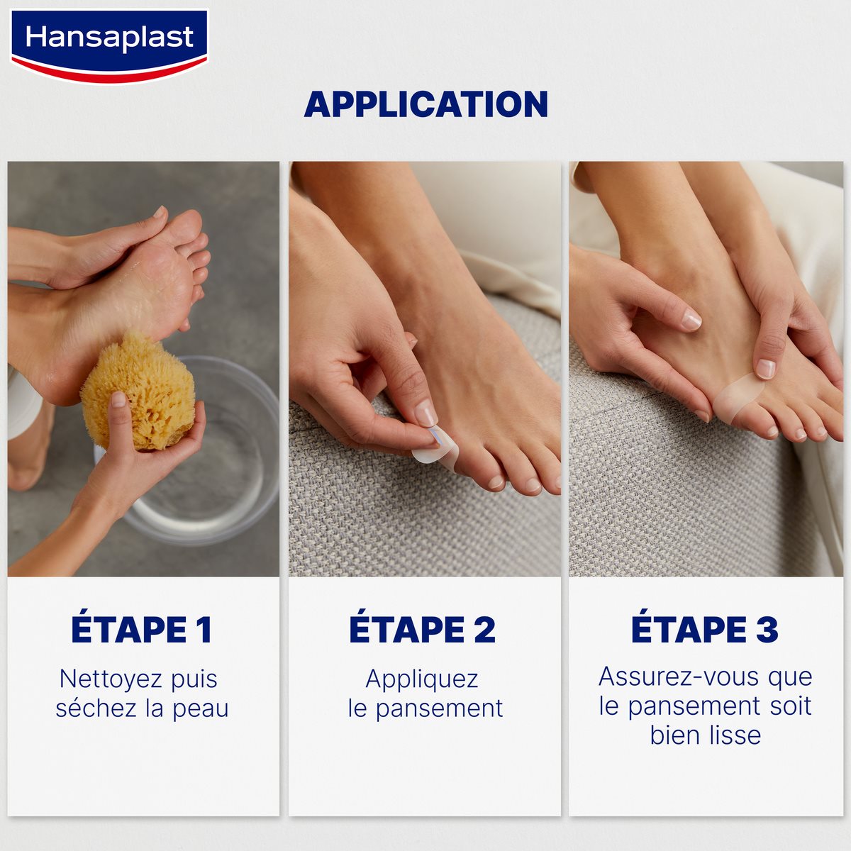 Pansements Ampoules Grand Format 5PC : une aide de taille pour les pieds  douloureux – Hansaplast.