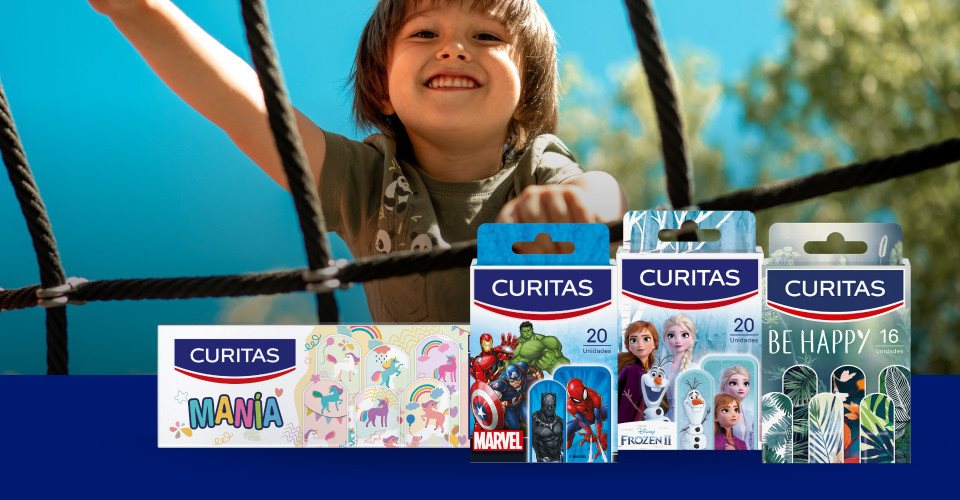 apósitos infantiles de Curitas