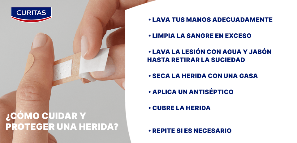 Cómo cuidar de una herida