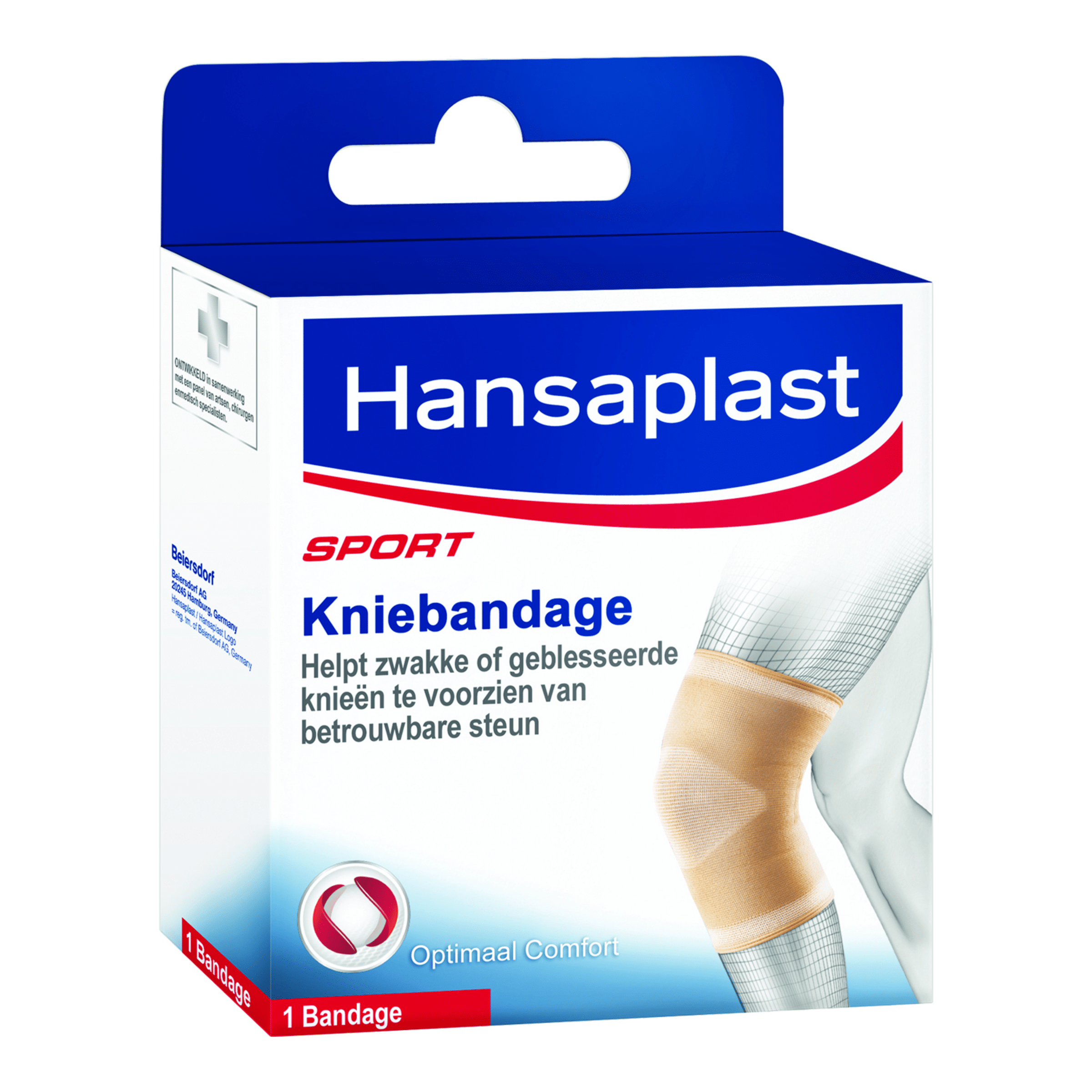 Verpakking van een kniebandage - Hansaplast