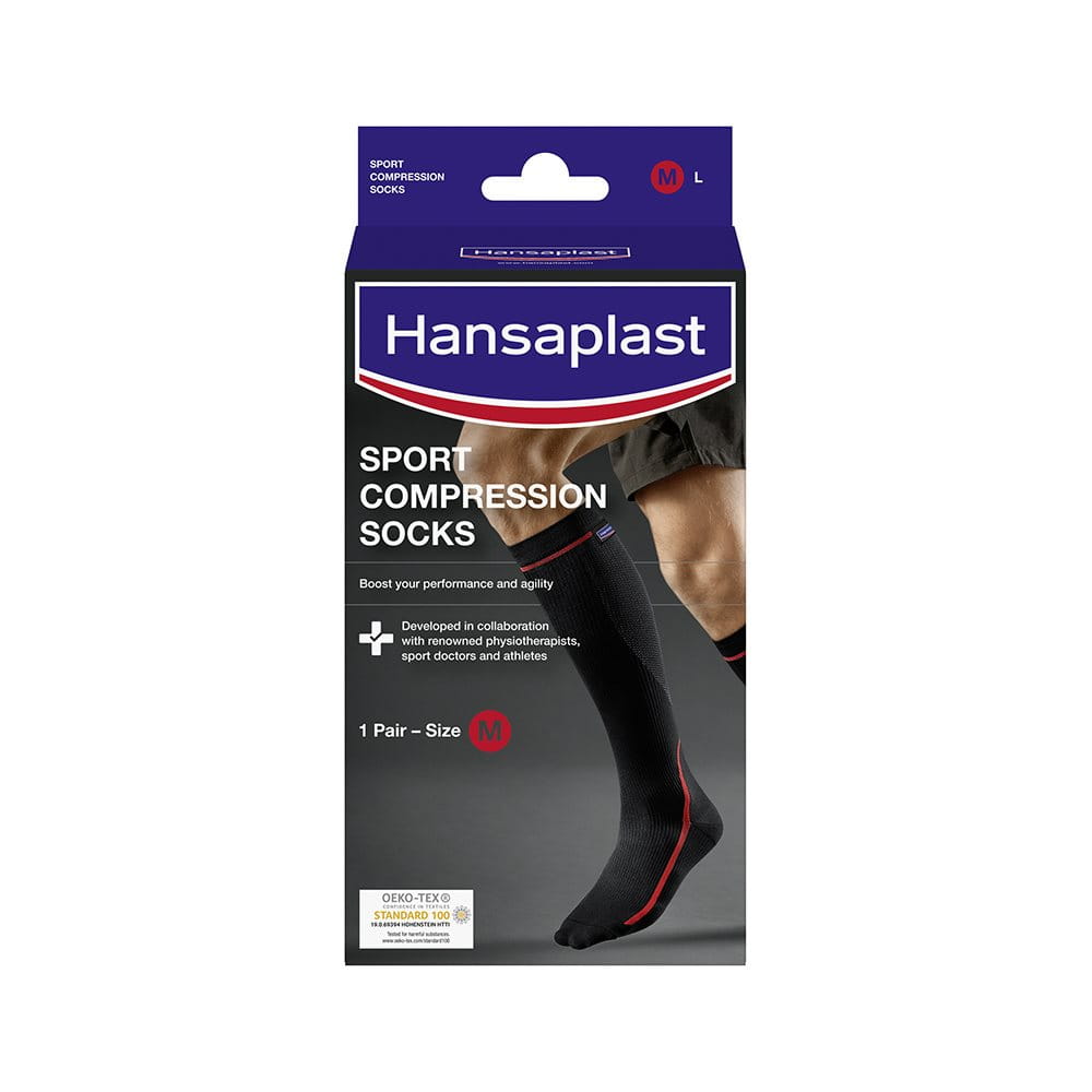 Tapesb 3 PCS Plus size compression socks ​knee high
