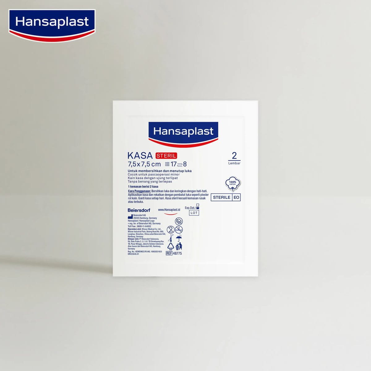 Kasa Steril 7,5 x 7,5cm