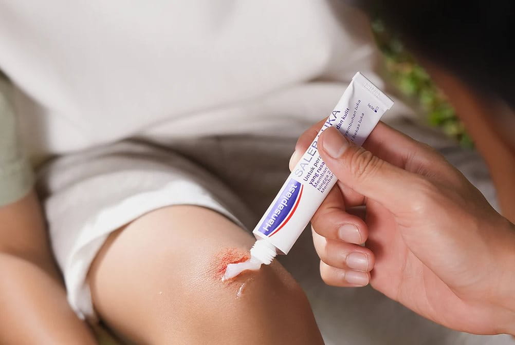 Hansaplast Salep Luka untuk pertolongan pertama