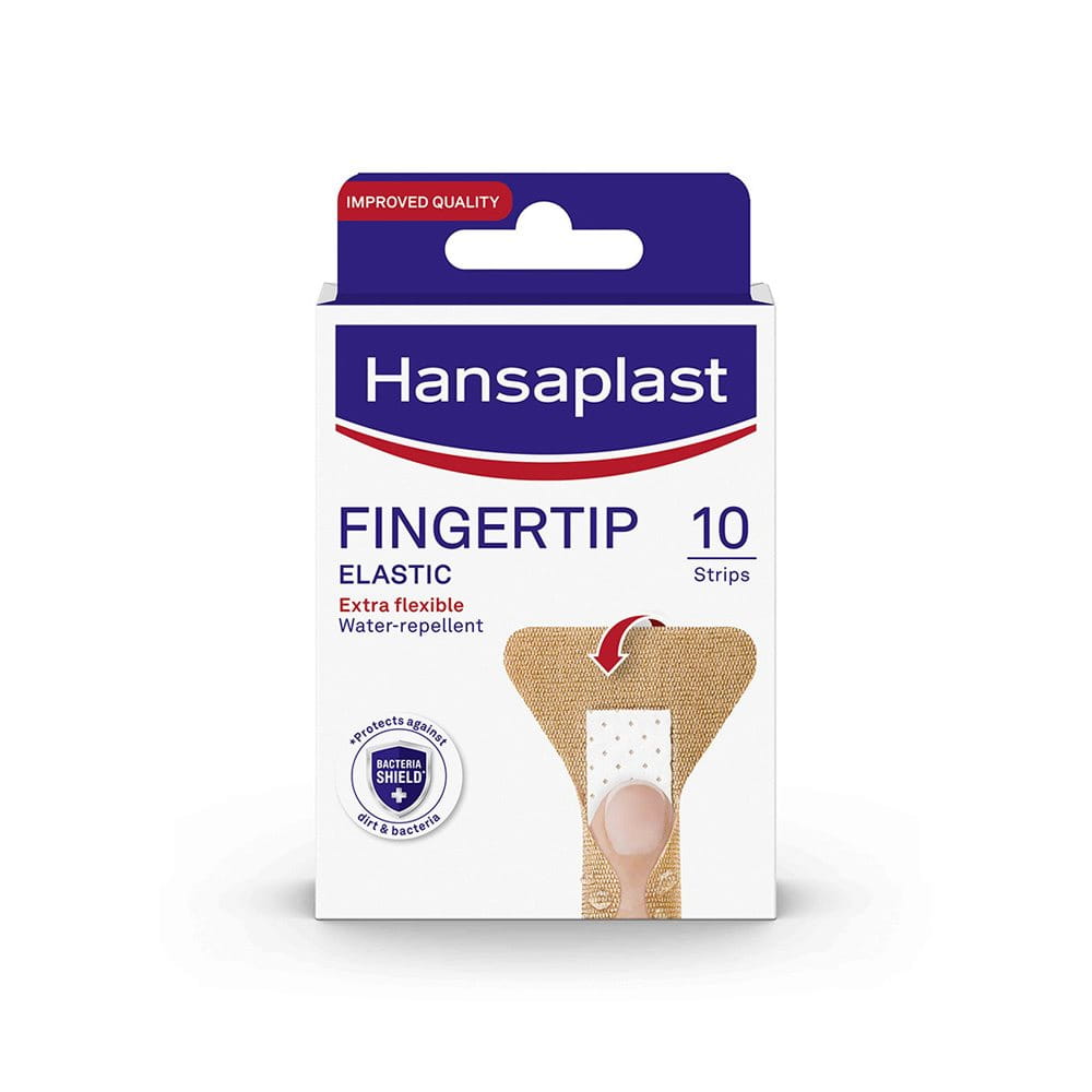Hansaplast Elastic Fingertip Strips - Extra Flexible Wound Protection