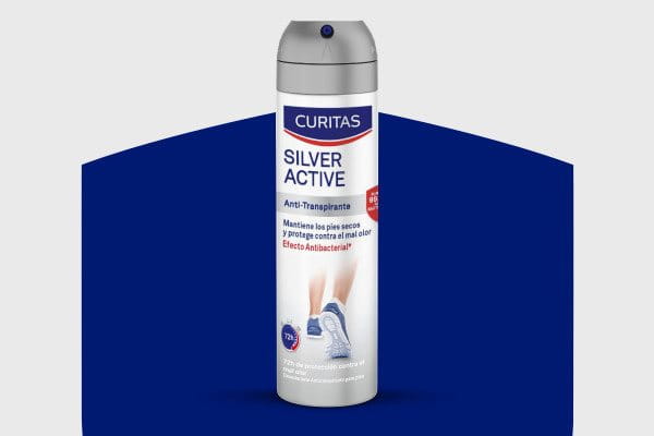 Antitranspirante Silver Active Curitas